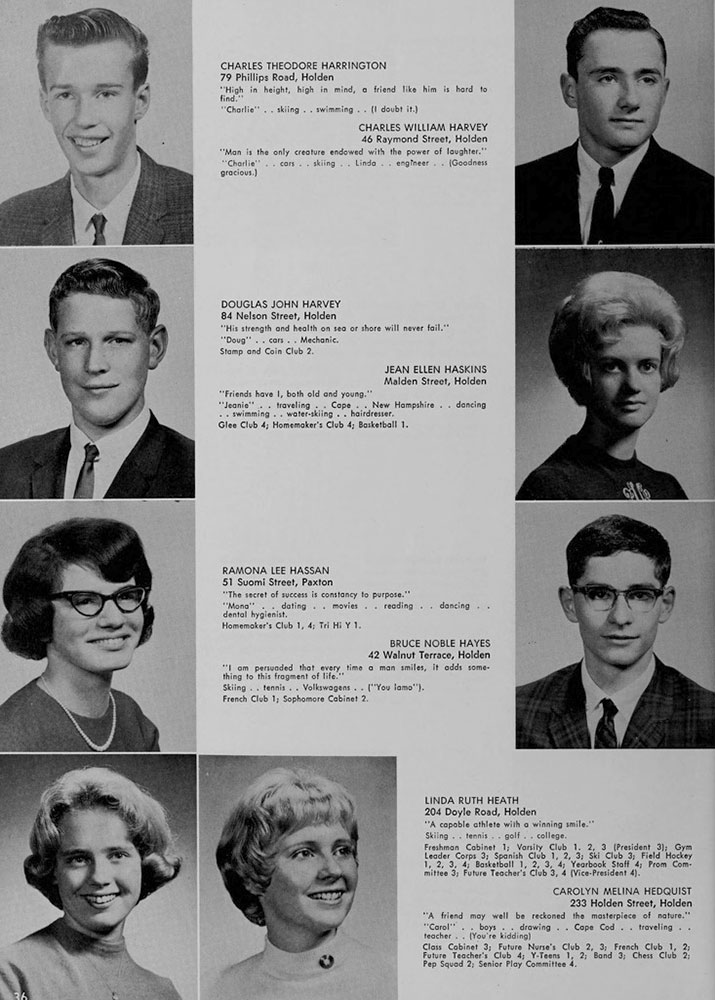 WRHS1965 yearbook page 36